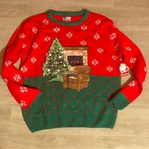 Men’s ugly Christmas sweater size L